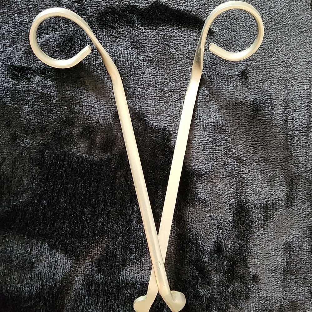 Silver Colored Metal Candle Wick Trimmer